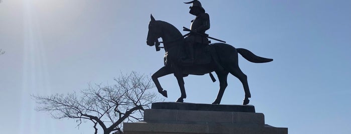 Date Masamune Statue is one of Japan 2017.