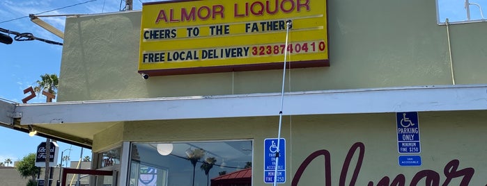 Almor liquor is one of Neon/Signs S. California 2.