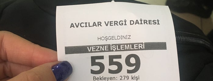 Avcılar Vergi Dairesi is one of Resmi Kurum.