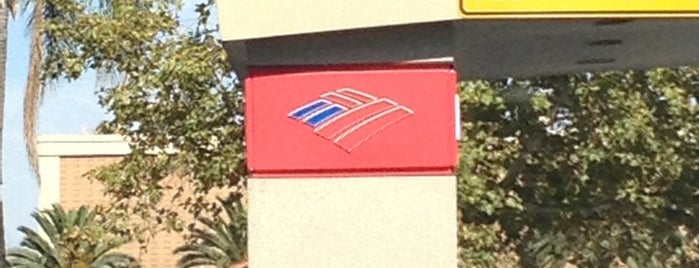 Bank of America is one of the usual.
