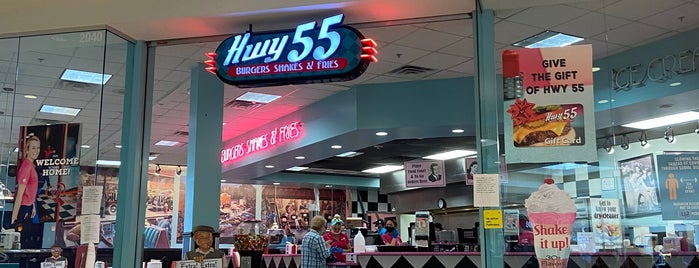 Hwy 55 Burgers, Shakes, & Fries is one of Favorite Food.