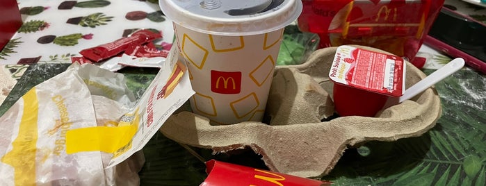 McDonald's is one of lugares já visitados.