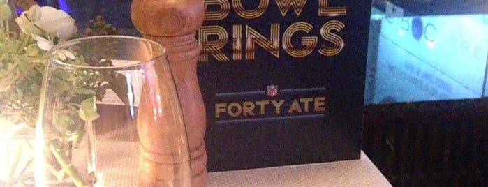 NFL's Forty Ate at Renaissance New York Times Square is one of Super Bowl XLVIII.