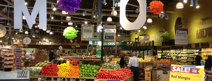 Whole Foods Market is one of Work Food.