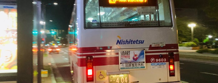 ソレイユホール・ムーブ前バス停 is one of 西鉄バス停留所(7)北九州.