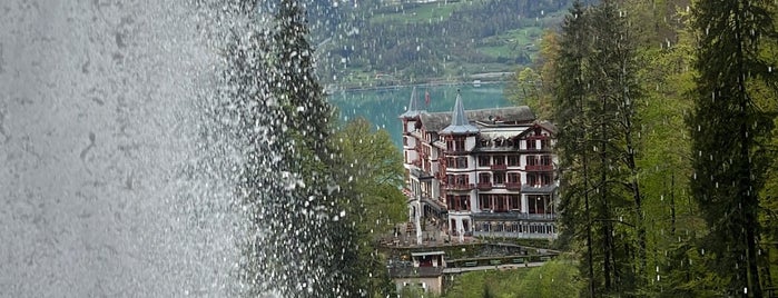 Giessbachfall is one of Switzerland.