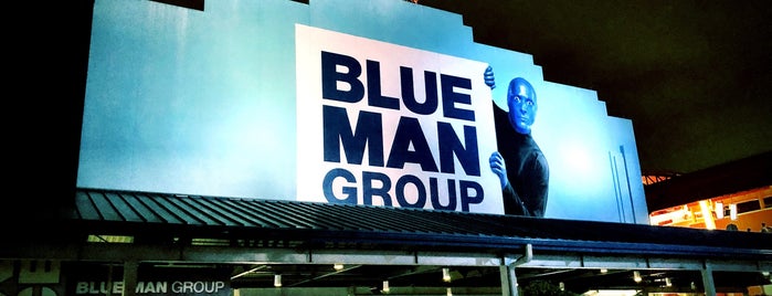 Blue Man Group (Sharp Aquos Theater) is one of Locais curtidos por John.
