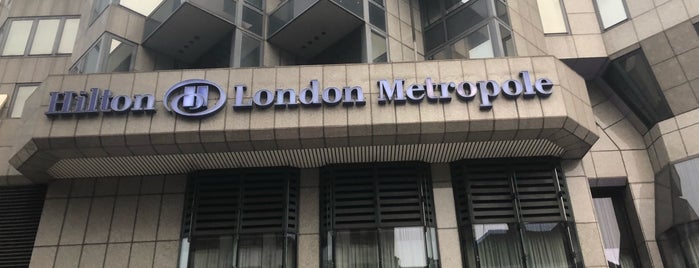 Hilton London Metropole is one of สถานที่ที่ John ถูกใจ.