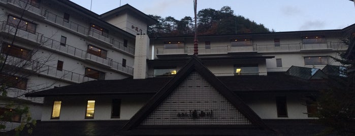 湯西川温泉 伴久ホテル is one of 思い出し系.