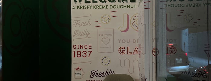 Krispy Kreme is one of must go to list.