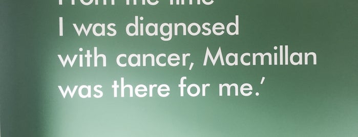 Macmillan Cancer Support is one of Charity HQs.