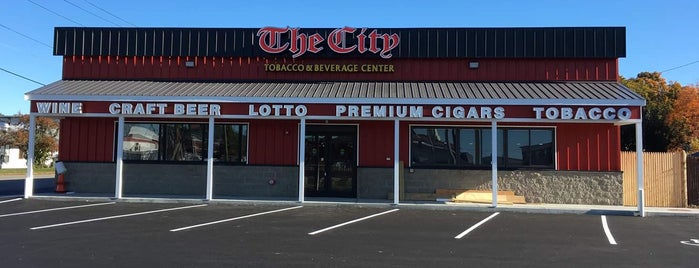 The City Tobacco & Beverage Center is one of Kenny B.