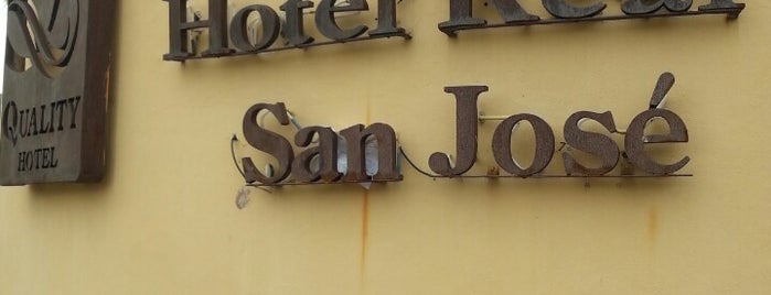 Quality Hotel Real San José is one of Tempat yang Disukai Alonso.