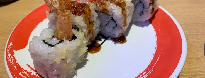 Genki Sushi is one of angeline : понравившиеся места.