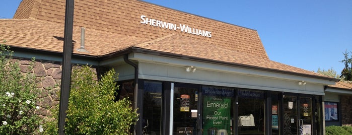 Sherwin-Williams Paint Store is one of Used to Be a Pizza Hut.
