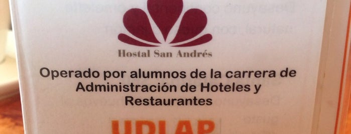 Hostal San Andrés is one of Locais curtidos por Gabriela.