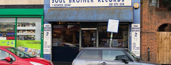 Soul Brother Records is one of London's Last Record Shops.