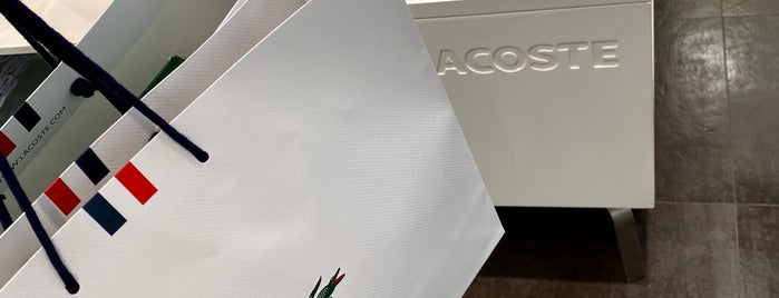 Lacoste is one of Shopping.