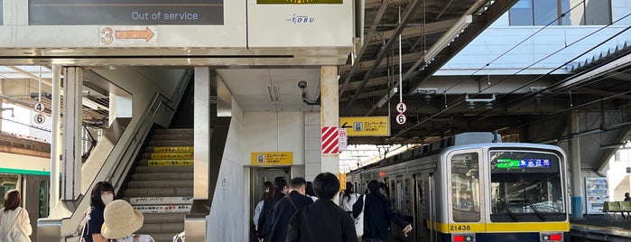 Minami-kurihashi Station (TN03) is one of 遠くの駅.