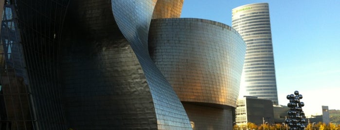 Guggenheim Museum Bilbao is one of i've been here.