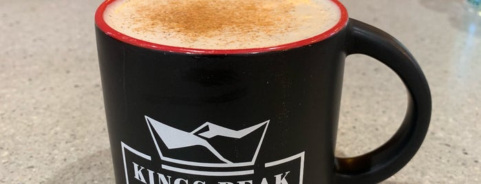 Kings Peak Coffee Roasters is one of SLC Coffee Shops.