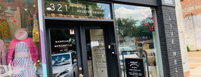 Manready Mercantile is one of Guide to Houston.