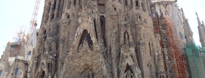 The Basilica of the Sagrada Familia is one of Guide to Barcelona.