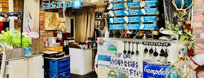 魚介ビストロ sasaya BYO 大崎店 is one of Posti che sono piaciuti a Atsushi.
