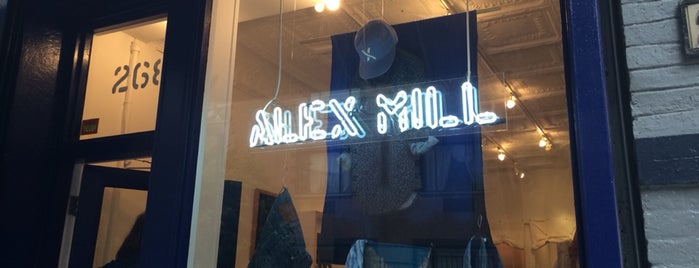 Alex Mill is one of Cloth nyc.