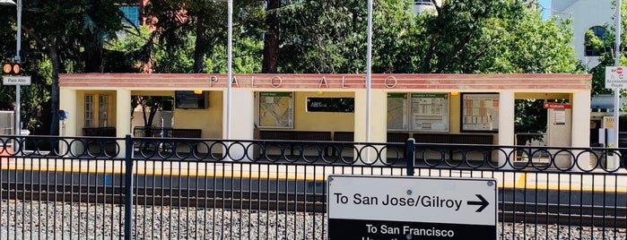 Palo Alto Caltrain Station is one of Guide to Senta Clala & San Jose.