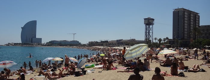 Barceloneta Beach is one of Guide to Barcelona.
