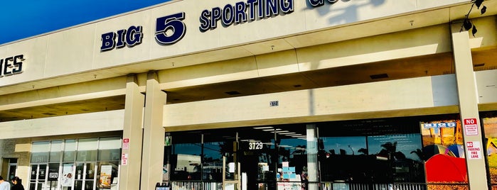 Big 5 Sporting Goods is one of Guid to San Diego.