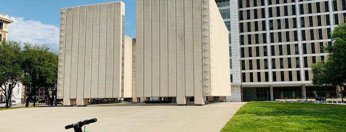 John F. Kennedy Memorial Plaza is one of Guide to Dallas.
