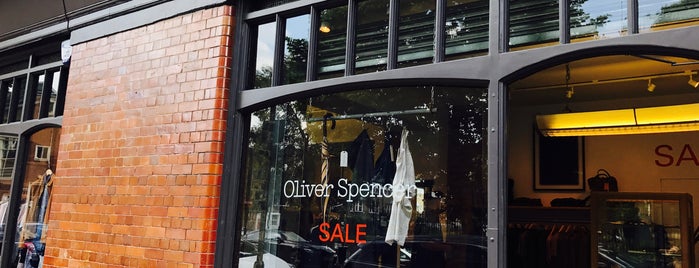 Oliver Spencer is one of Guide to London.