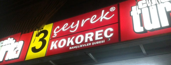 3 Çeyrek Kokoreç is one of Orte, die Enes gefallen.