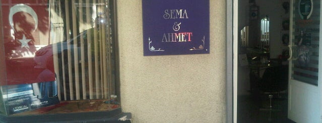 Ahmet sema kuafor is one of Tempat yang Disukai Caddebostan English Academy.