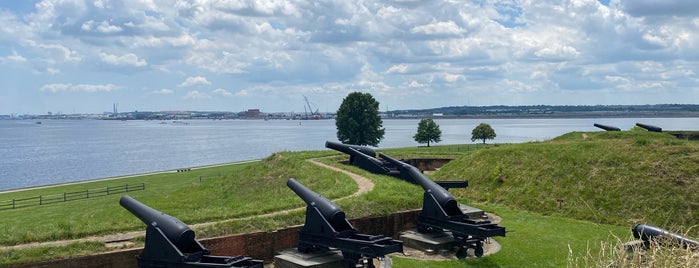 Fort McHenry National Monument and Historic Shrine is one of Haunted Baltimore.