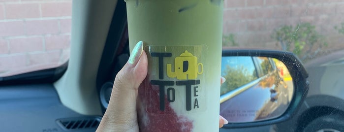 T To Tea is one of South Cal.