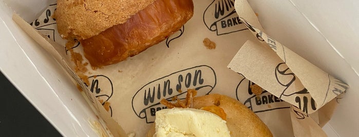 Win Son Bakery is one of NYC Notable Burgers.