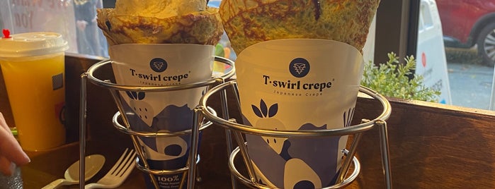 T-Swirl Crêpe is one of Are you eatin tho?.