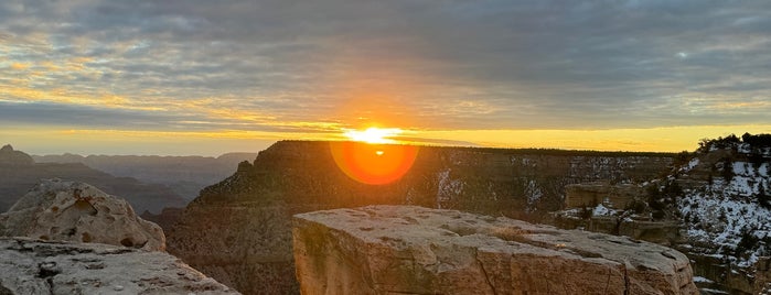 Mather Point is one of Sunset in Arizona.