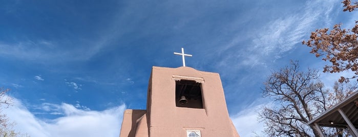 San Miguel Mission is one of Santa Fe/ ABQ, NM.