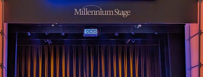 Kennedy Center Millennium Stage is one of 111 Places in Washington You Must Not Miss.