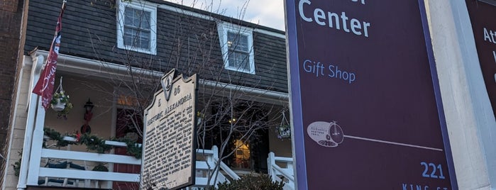 Alexandria Visitor Center is one of Essential Old Town.