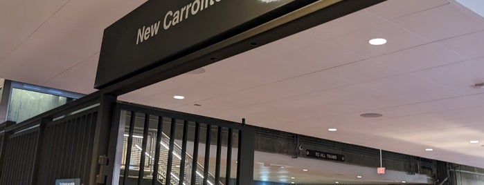 New Carrollton Metro Station is one of WMATA Train Stations.
