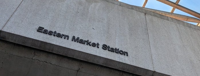 Eastern Market Metro Station is one of WMATA Train Stations.