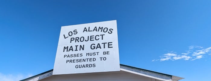 Los Alamos Project Main Gate Park is one of New Mexico.