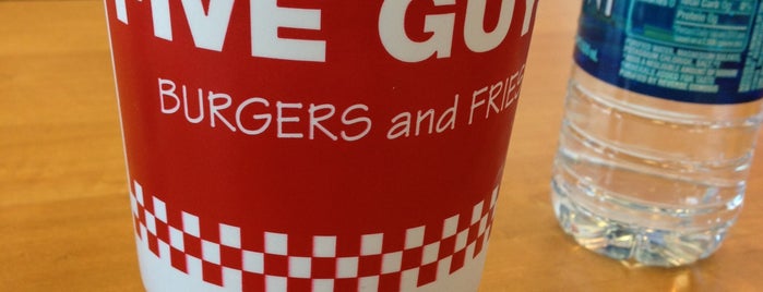 Five Guys is one of Burgers (PVD).
