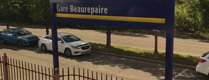 AMT Gare Beaurepaire is one of Vaudreuil - Hudson.