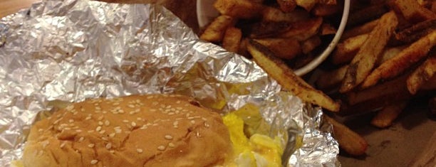 Five Guys is one of Burger Time.
